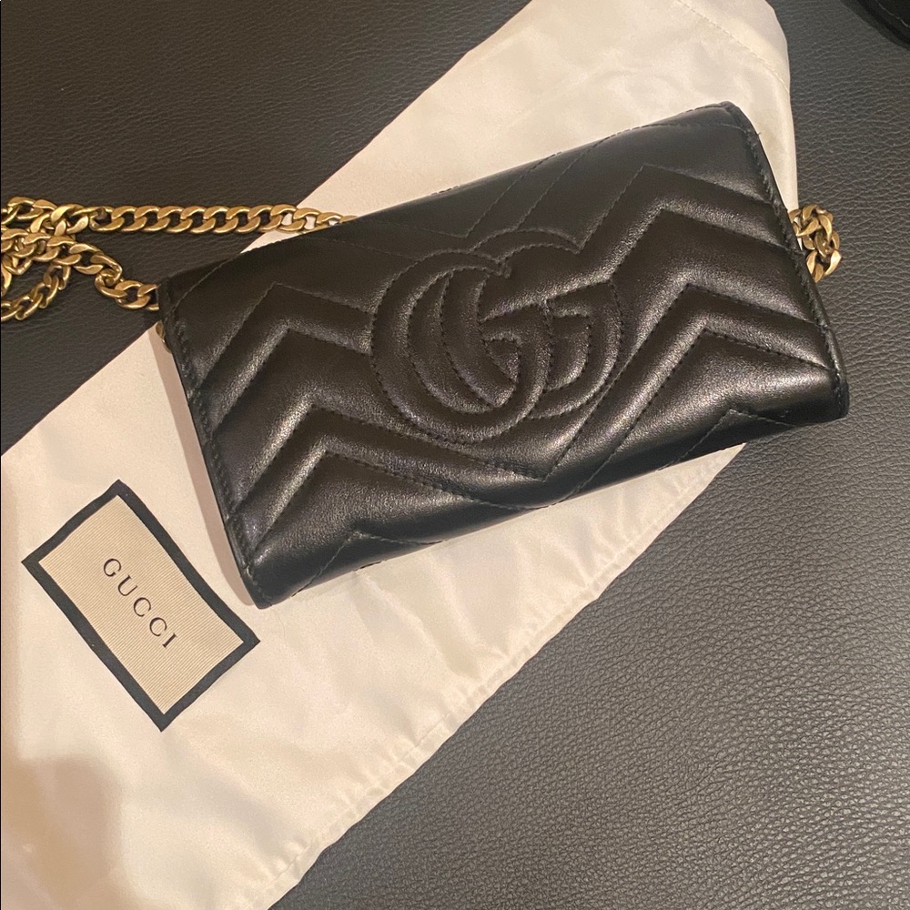 Gucci Gg Marmont Continental Wallet - Picture 17 of 17